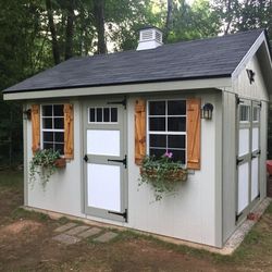 10 × 12 × 8' Gable Shed