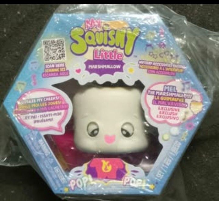 NEW My Squishy Little Marshmallow Interactive Doll Collectible & Accessories