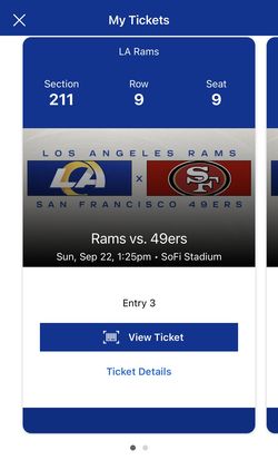 RAMS vs 49ers