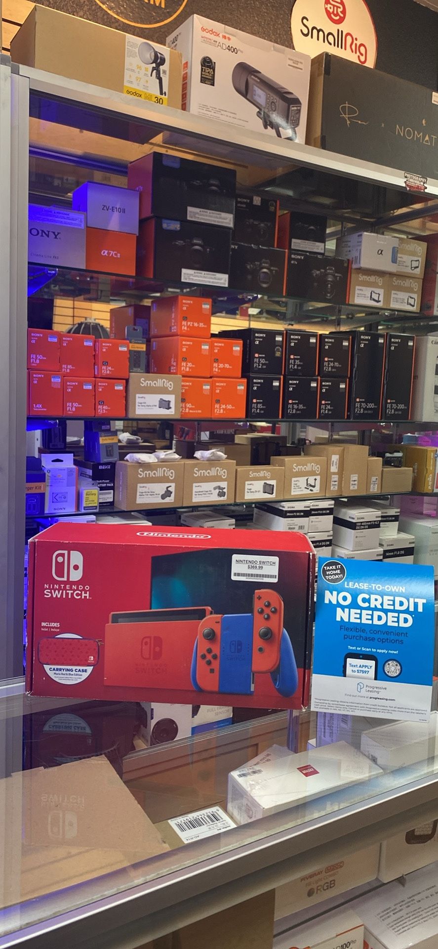 Nintendo Switch Mario Color Edition With Free Case