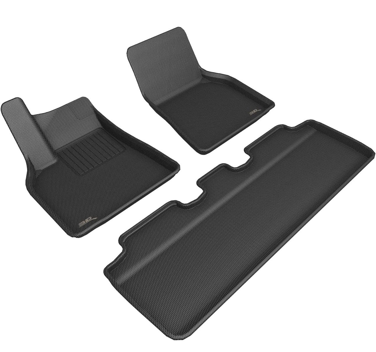 3D MAXpider All-Weather Floor Mats for 2020-2024 Tesla Model Y 5-Seat