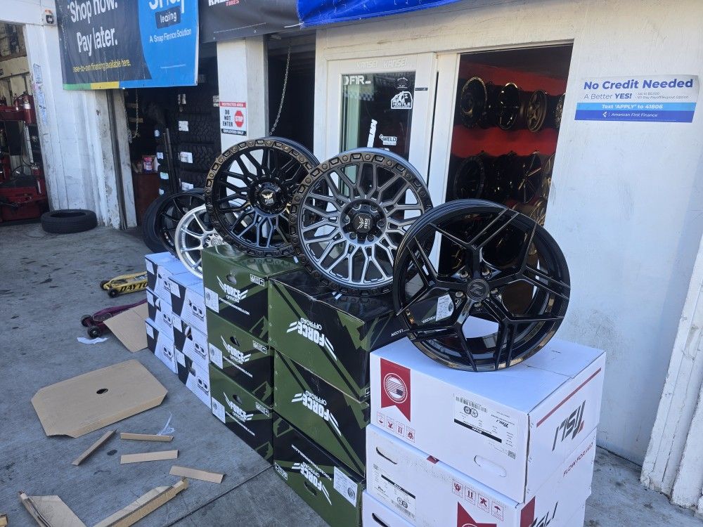 NEW OFF ROAD WHEELS AND TIRES ON SALE FINANCING AVAILABLE 💯