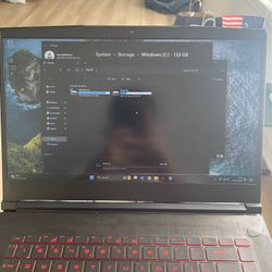 Notebook MSI GF63 thin 9SC - Intel Core i5-9300 - NVIDIA GeForce GTX 1650 with Max-Q Design - RAM 8Gb