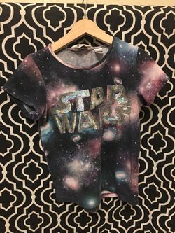 STAR wars H&M Girls top size 6-8