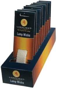 Lamplight 99963 Flat Lamp Wick, Cotton, For: Oil Lamps