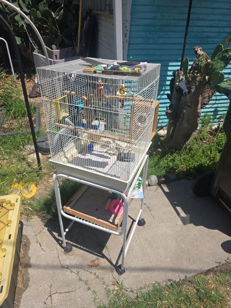 Bird Cage Comes With All Accessories