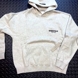 light oatmeal essentials hoodie