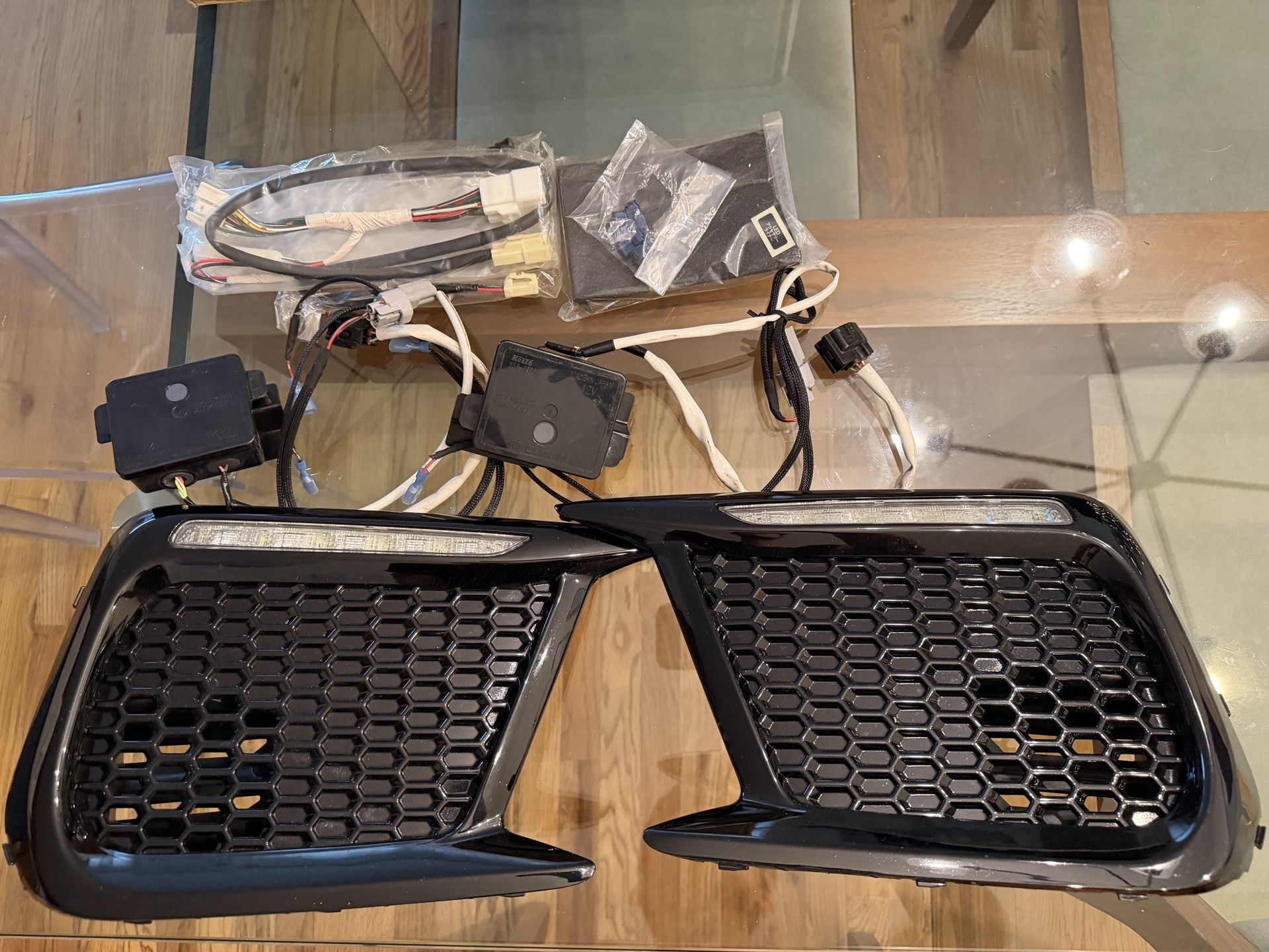 Subaru WRX STI 2018-2021 OEM JDM DRL Foglight Bezel Kit