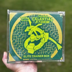 Celestial Storm Elite Trainer Box Pokemon Cards 
