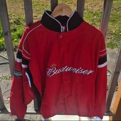 Dale Jr Budweiser jacket size XL