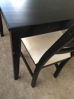 Ikea lerhamn table and 4 chairs new arrivals