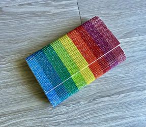 Judith Lieber Couture Clutch Pride Edition