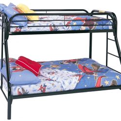 Twin Full Bunk Bed With Mattresses SALE