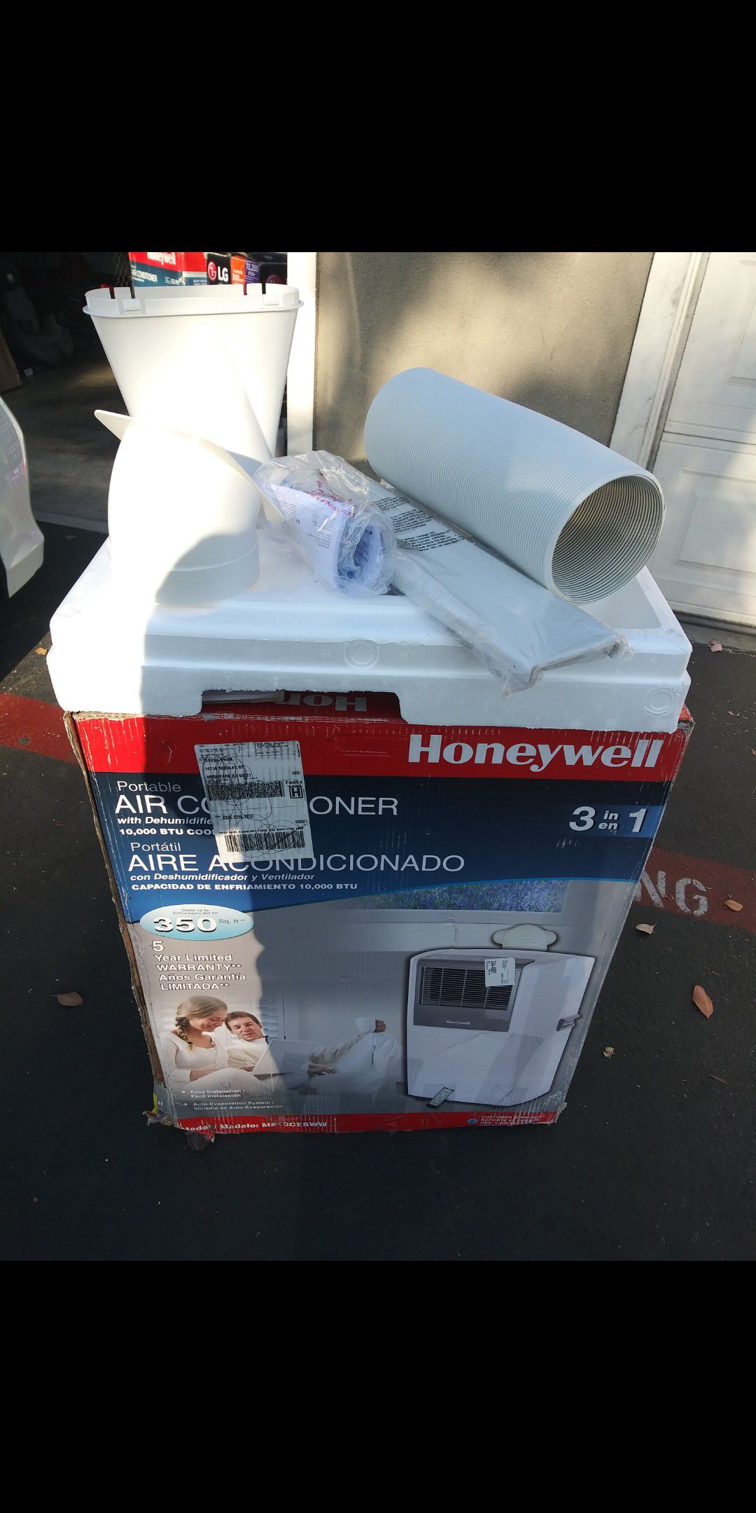 New Honeywell 10,000 BTU Portable Air Conditioner up to 350 sq. ft.  $210