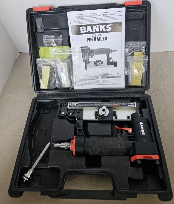 Banks 23 Gauge Pin Nailer