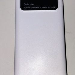 30,000 mAh Type-C Input, 2 Output USB Ports, Flashlight & LED Screen Display