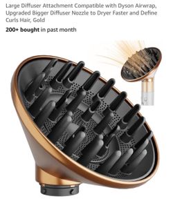 Diffuser attachment compatible with Dyson Airwrap. New in box. See pictures