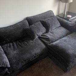 Black Sectional