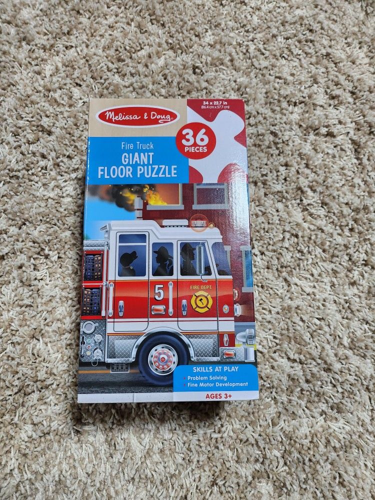 New Melissa & Doug Floor Puzzle 36 Pieces