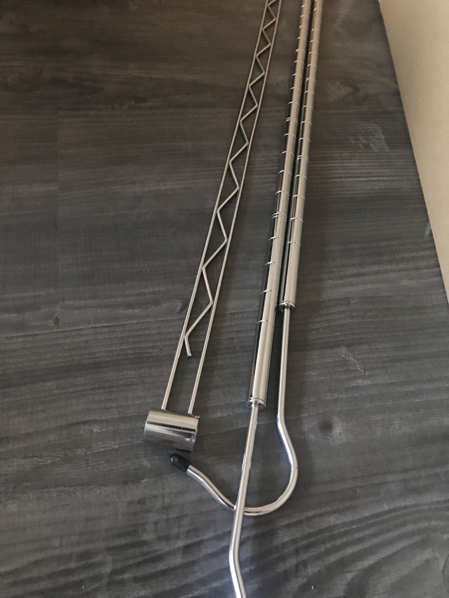 Hanger extension rods(Double hang closet rod)
