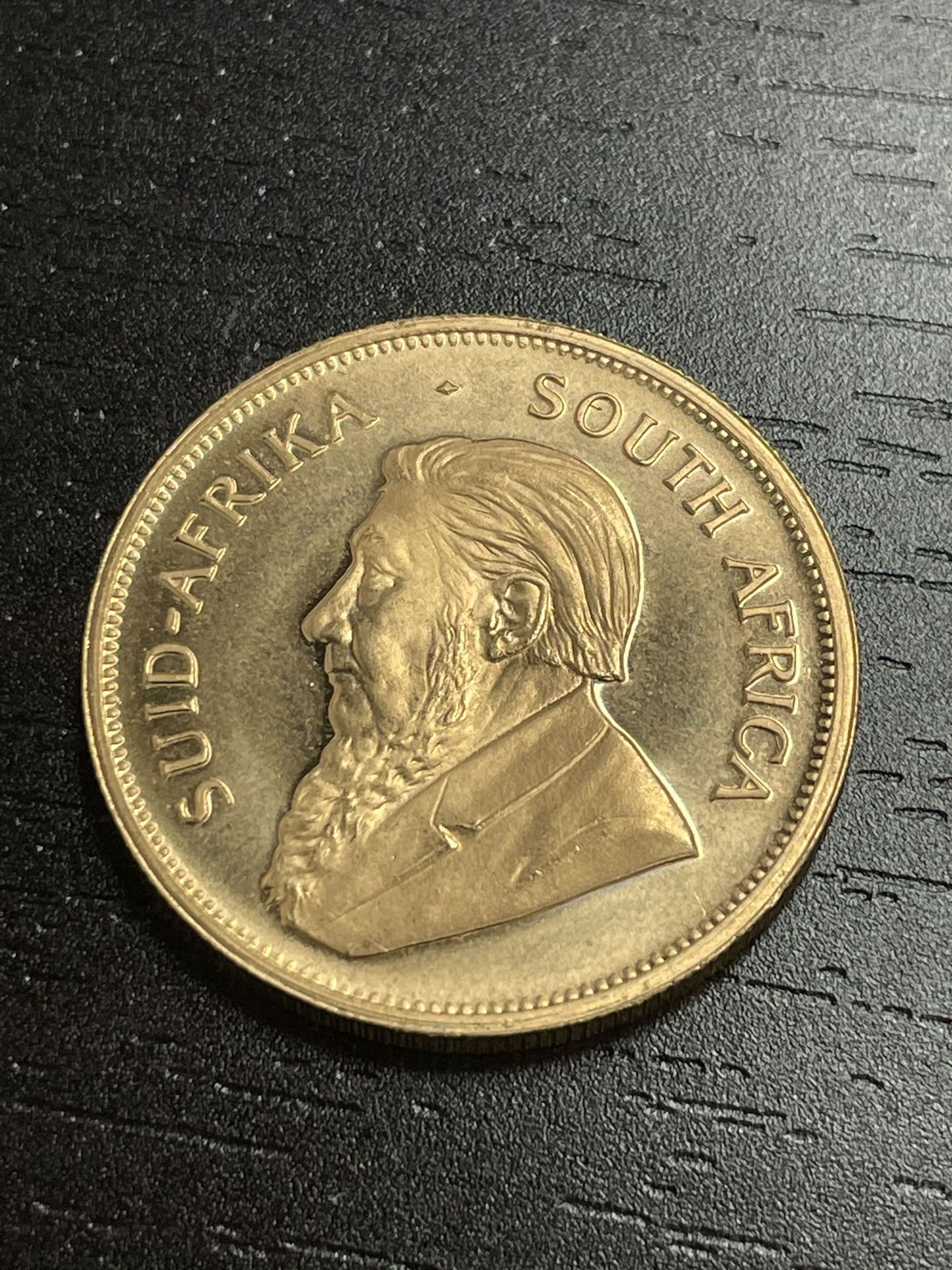 1977 Krugerrand 1 Ounce Gold Coin Uncirculated