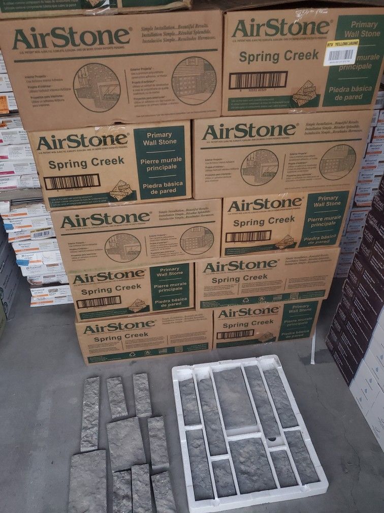 Wall Stones Gray 350 Square Feets New