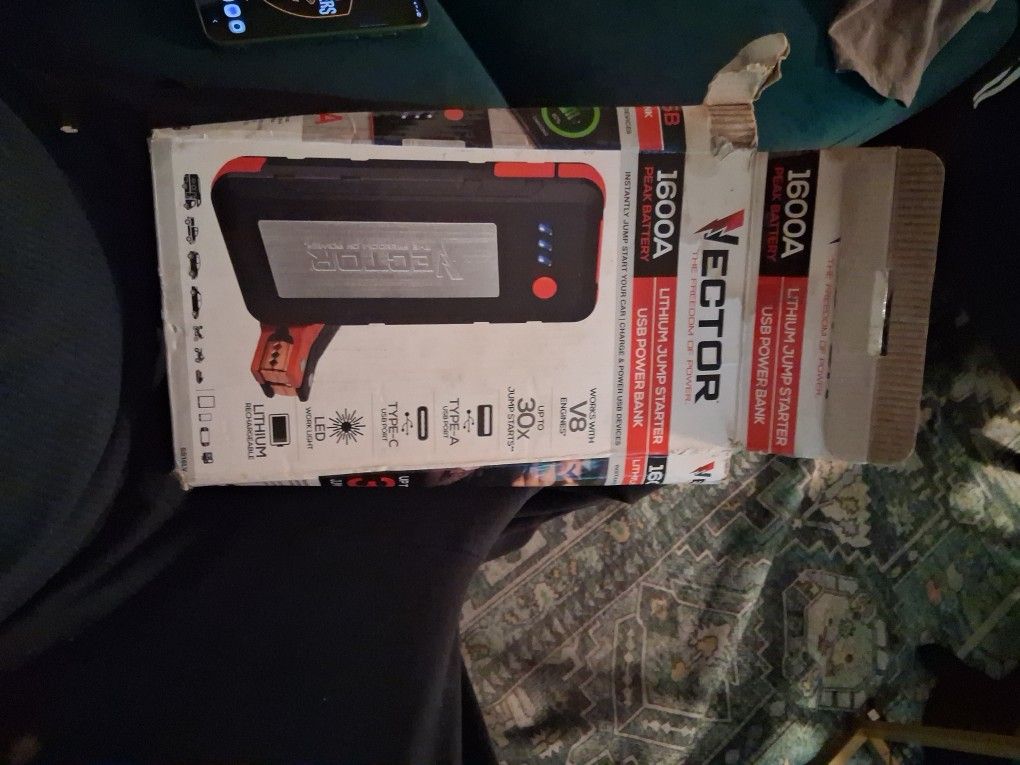 1600 A Vector Jump Starter