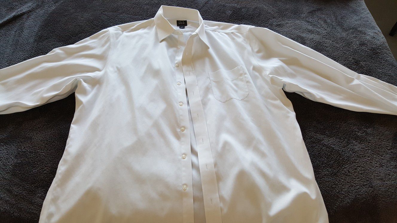 Men's white Joseph. A Bank dress shirt