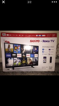 SANYO ROKU 32in SMART TV