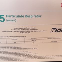 N95 Face Mask 