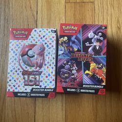 151 and Destined Rivals Booster Bundles