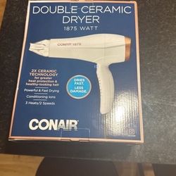 Double Ceramic Hair Dryer