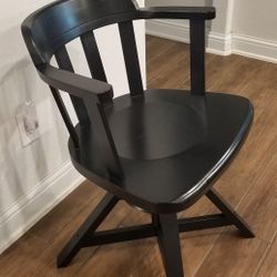 Wooden Swivel Chair