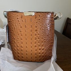 Lamb Skin Purse With Attached Wallet 