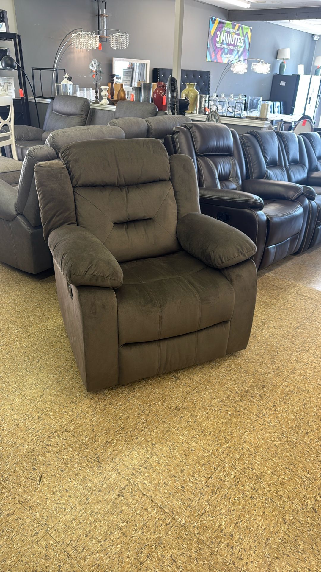 Recliner Brown Color 