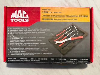 MacTools 5-PC. Trim & Panel Clip Lifter Set