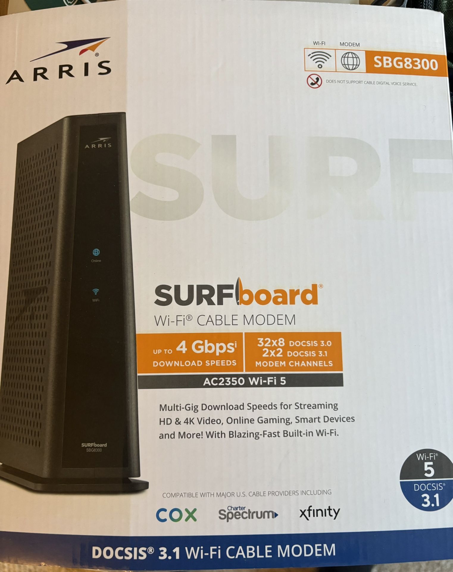 Arris Surfboard Cable Modem/Router