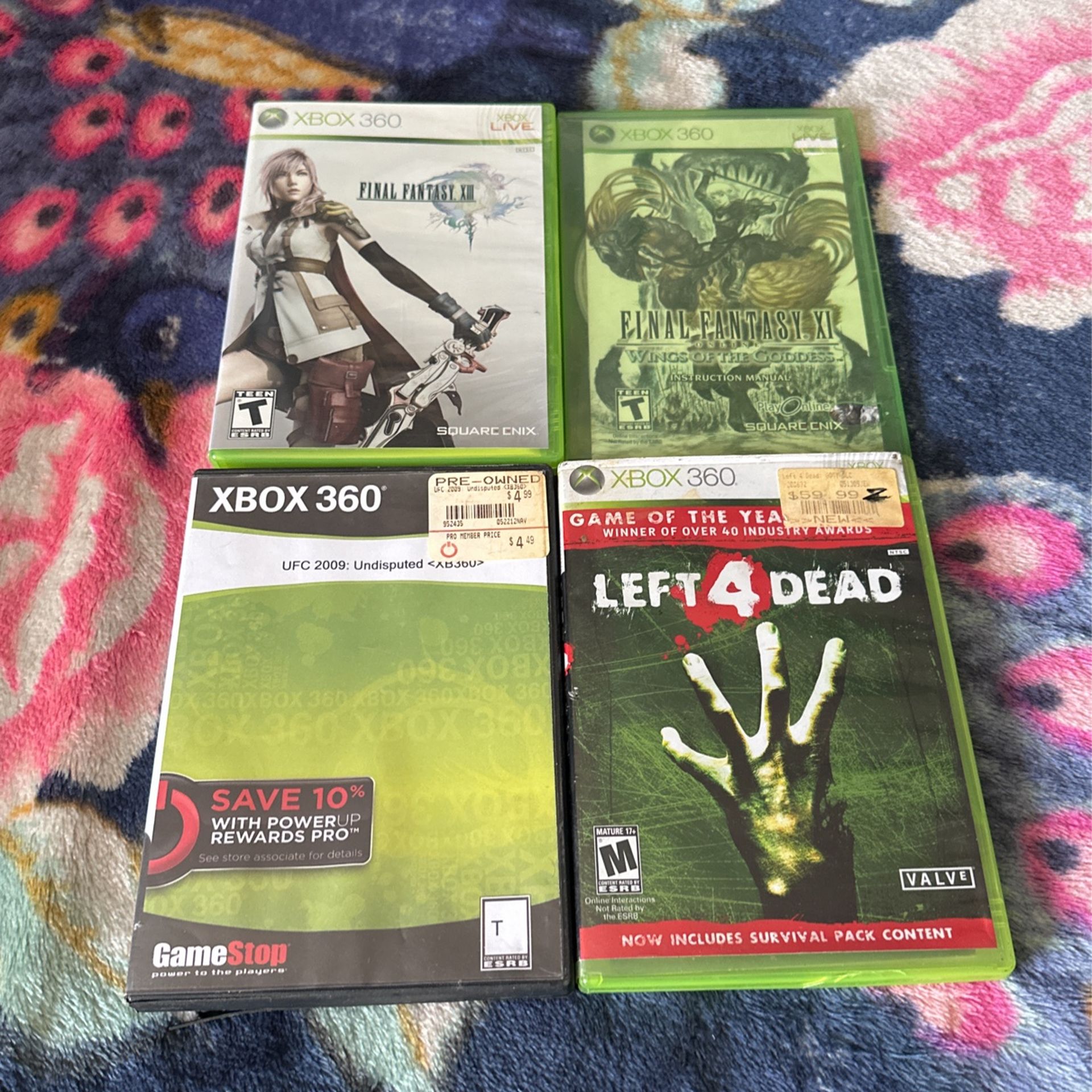 Xbox 360 Games $20 Each