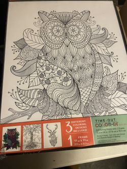 New 3 Coloring Designs To Color With Frame 