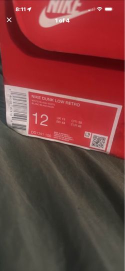 Nike dunks low retro