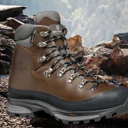 Scarpa Kinesis Pro GTX - brown leather Mens Size 11 EU 44.5 Made In Italy - 