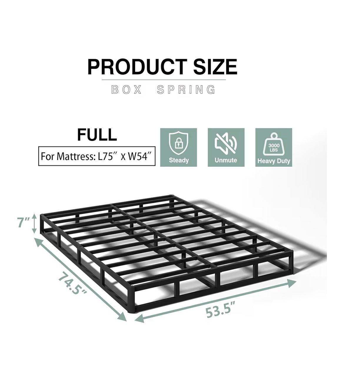 Metal bed frame NEED GONE!!