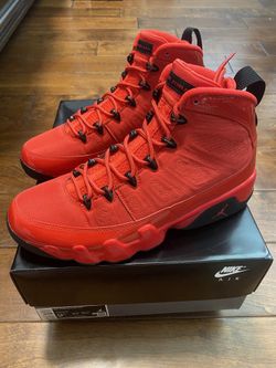 Jordan 9 Chile Red Size 9.5