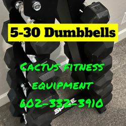 Dumbbell Sets: 5-30Lb