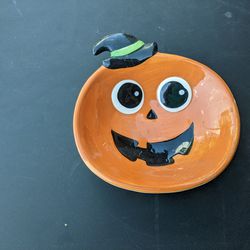 Pumpkin Candy Tray