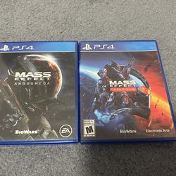Mass effect bundle andromeda legendary edition PS4