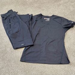 Grey’s Anatomy Impact scrub set grey size smaller reg