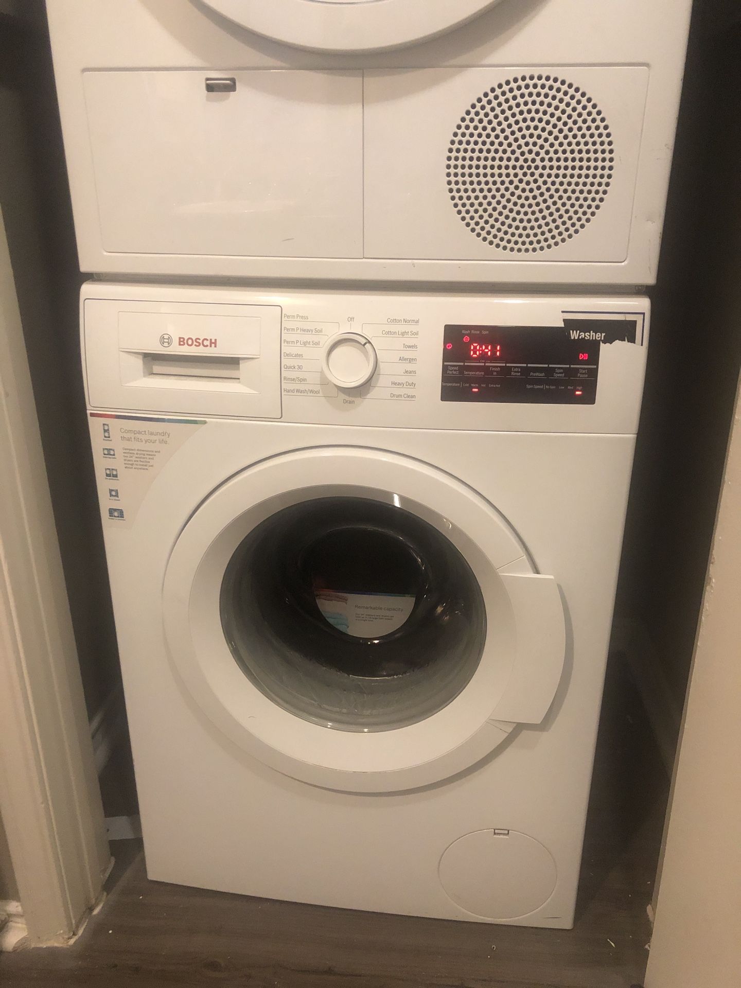 bosch stackable washer and dryer for Sale in San Antonio, TX OfferUp