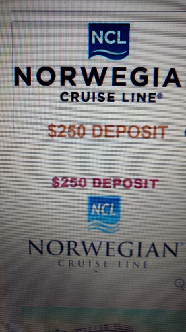 $250 Cruise credit certificate for $179.99