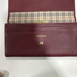 Burberry Sqffiano Wallet 